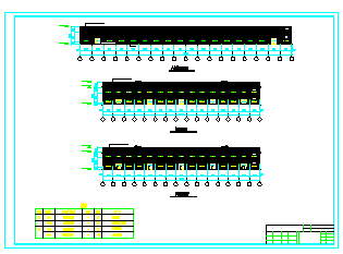 [河南]单层门刚结构冷弯型钢加工车间建筑结构cad设计施工图（5T10T16T吊车）