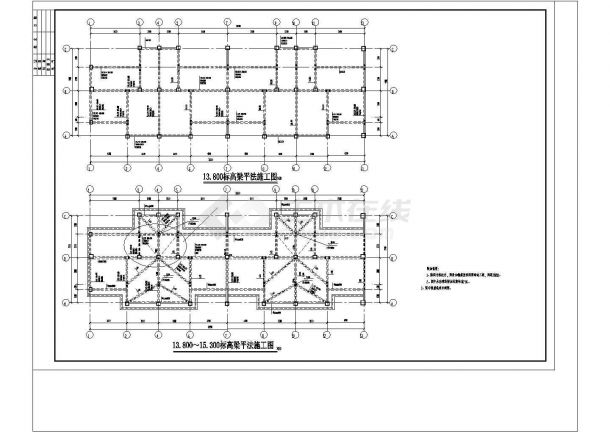 云南砖混结构住宅结构设计施工图-图二