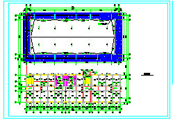 某学校综合楼CAD建筑设计施工图纸_图1