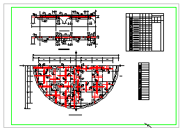 500立方米蓄水池结构cad设计施工图_图1