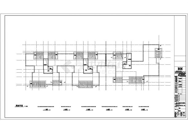 吉林省长春市清水湾经济适用小区项目装修设计CAD图纸-图一