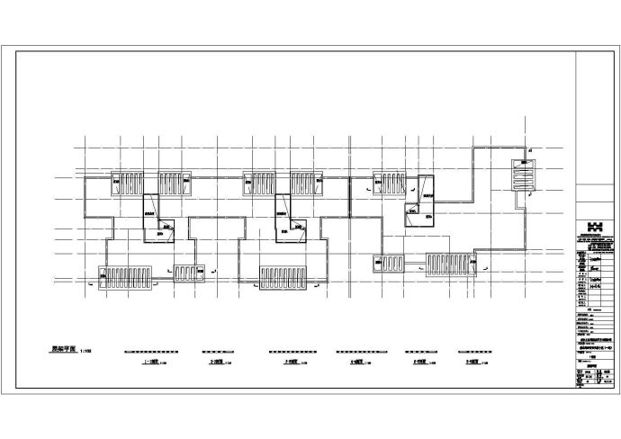 吉林省长春市清水湾经济适用小区项目装修设计CAD图纸_图1