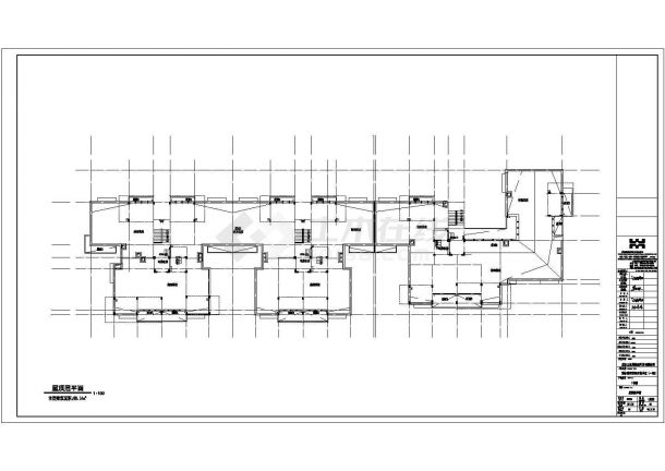 吉林省长春市清水湾经济适用小区项目装修设计CAD图纸-图二