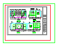 现代KTV空间装修设计CAD施工图纸-图二