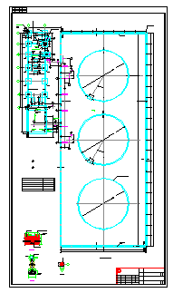 [重庆]钢筋砼结构油水池及卸油池结构cad设计施工图_图1
