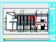 工业风--办公楼研发楼设计水泥墙办公室施工cad图带效果图，共五张-图二