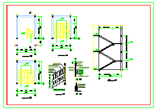 三层幼儿园建施设计CAD图（含设计说明）_图1