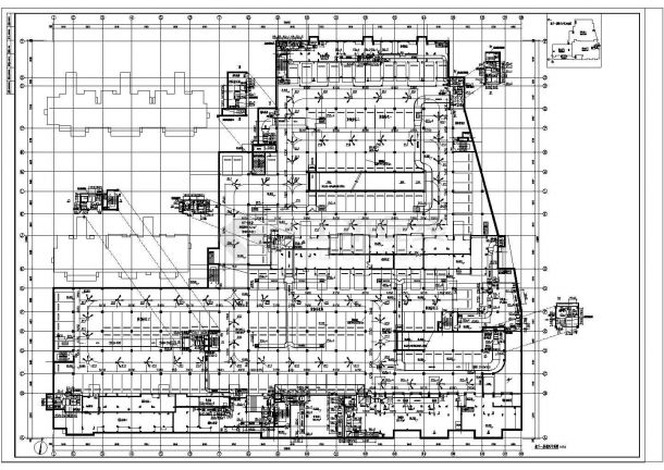 [山东]多层及高层商业建筑采暖通风排烟系统设计施工图（含幼儿园设计 车库设计）-图二