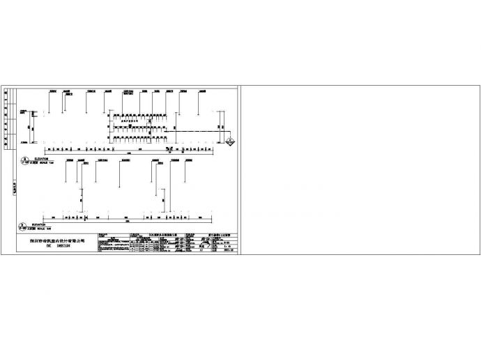 某现代风格办公空间CAD建筑设计施工图（内含设计说明+效果图）_图1