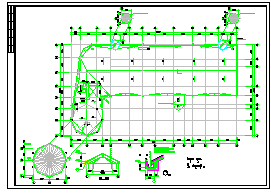幼儿园教学楼建筑设计CAD全套图（含设计说明）-图一