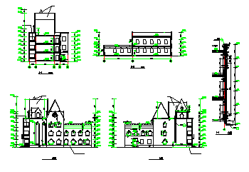 某幼儿园建筑设计CAD图-图一