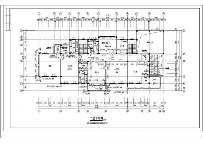 多层新中式风格精品幼儿园建筑设计施工图_图1