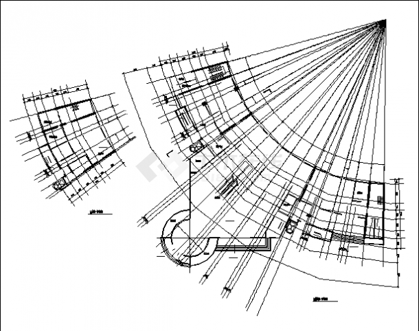 扬州三套高层商住楼建筑设计施工cad图纸（含说明）-图一