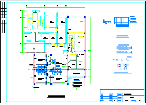 [吉林]加压泵站管线设计cad施工图-图二