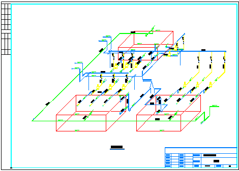 [吉林]加压泵站管线设计cad施工图
