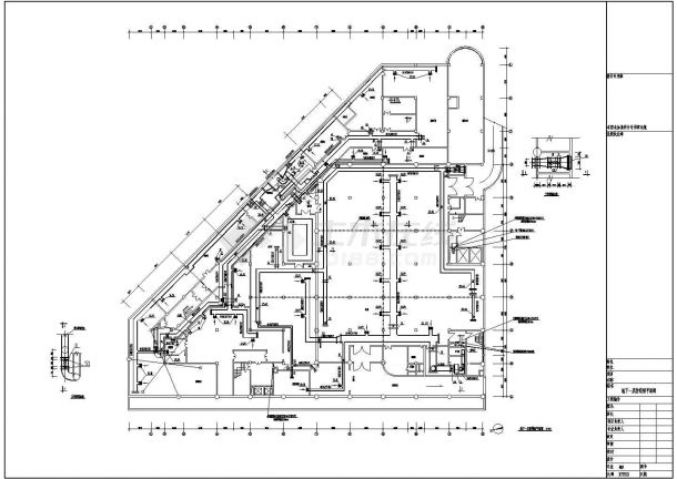 苏州某商业广场建筑防排烟系统全套设计施工图-图二