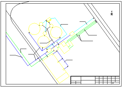 安徽某住宅小区室外给排水设计cad施工图_图1