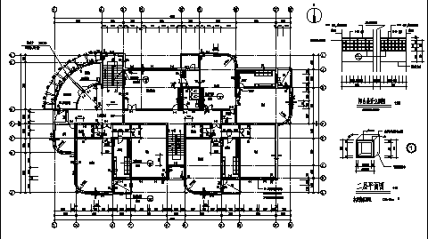 2895平方米某5层幼儿园教学楼建筑设计施工cad图纸_图1