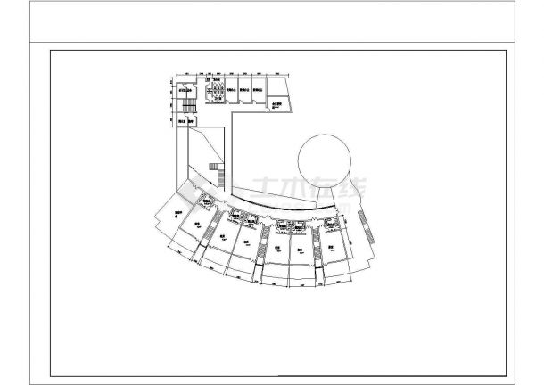 8班： （无标注）2层2179平米幼儿园建筑方案设计【各层平面 2立1剖 总平】-图一