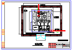 某叠压无负压设备泵房设计cad施工图_图1