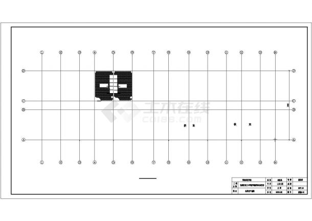 某建筑面积5524平米六层带架空层中学教学楼毕业设计cad建筑施工图（含设计说明，含结构设计，含计算书、实习报告）-图一
