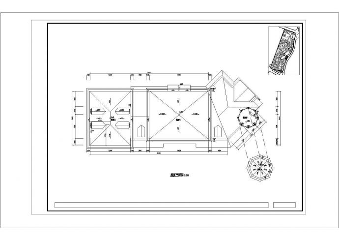 5班幼儿园建筑施工图（CAD图纸）_图1