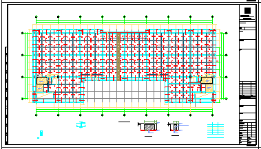 某标准化厂房结构cad设计施工图纸-图二