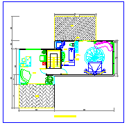 某三层别墅装修设计CAD施工图_图1