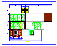 某三层别墅装修设计CAD施工图-图二
