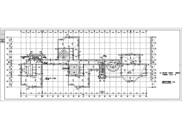 3层经典幼儿园建筑设计CAD方案图（长72.9米宽29.3米）-图一