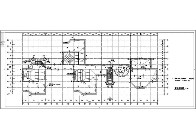 3层经典幼儿园建筑设计CAD方案图（长72.9米宽29.3米）_图1