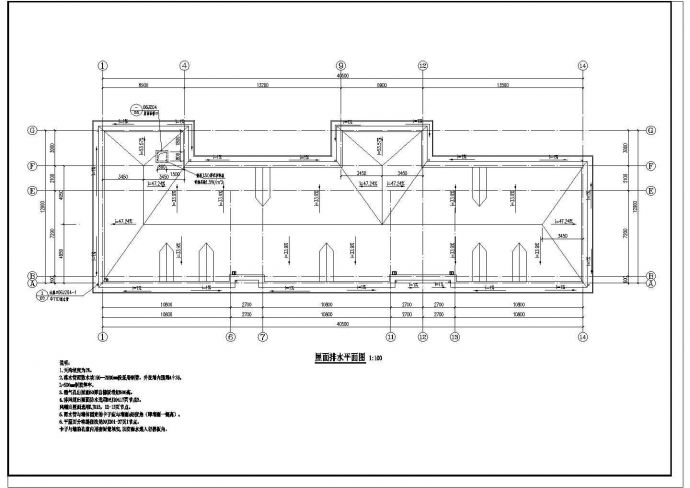 【吉林省】某地三层幼儿园建筑设计施工图（含设计说明）_图1