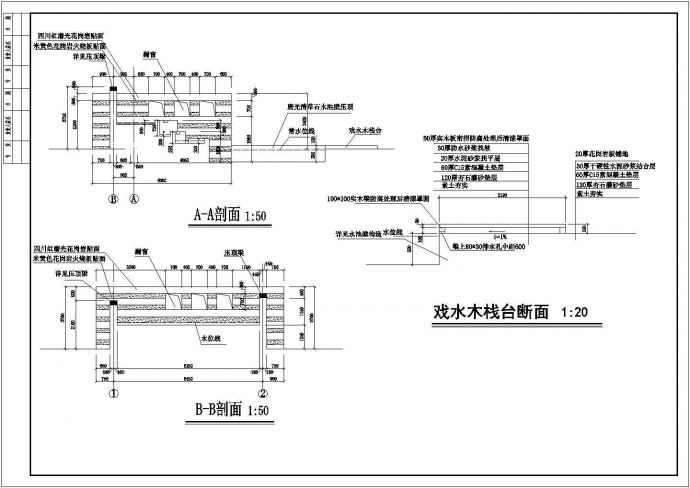 江苏省南通市水岸观澜小区景观规划设计装修CAD图纸_图1