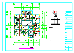 二层私人别墅混合结构cad设计施工图-图二