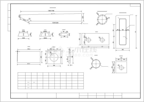 某太仓塘特大桥30+110+30m钢管混凝土中承式提篮拱CAD钢结构设计图（含施工说明和效果图）-图二