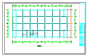 六层加工装配车间及其附属用房结构cad设计施工图-图二