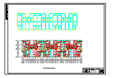 3600平米五层框架住宅楼【毕业设计图纸】（计算书、建筑、结构cad图）-图一