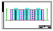 3600平米五层框架住宅楼【毕业设计图纸】（计算书、建筑、结构cad图）-图二