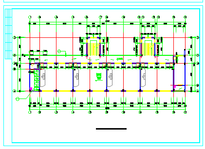 全套教学楼建筑结构设计cad施工图纸-图一