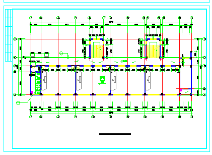 全套教学楼建筑结构设计cad施工图纸_图1