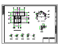 别墅建筑结构水电设计CAD施工全图-图二