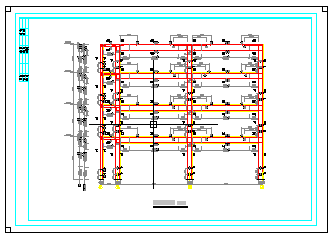 某地四层幼儿园结构cad设计施工图_图1