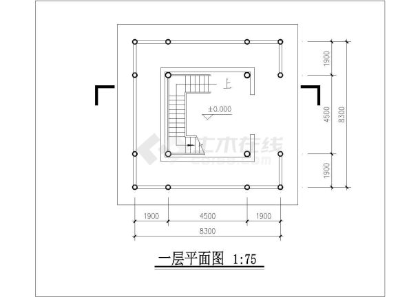 重庆某地宝轮寺保护修复规划与设计全套cad图纸-图二