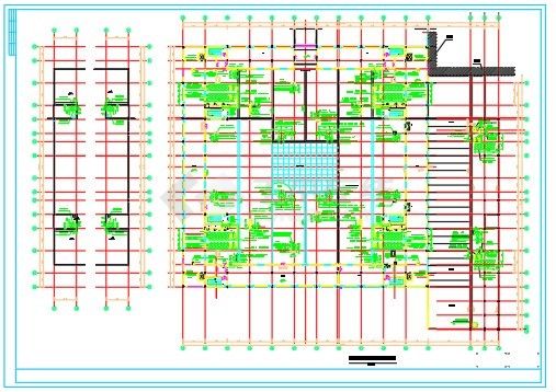 某地某电子电器物流港中央空调设计cad施工图-图二