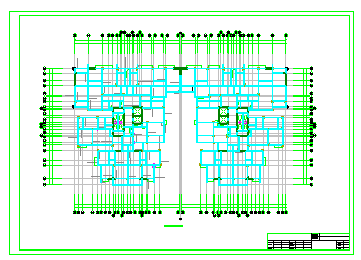 [广西]地上25层框架剪力墙结构安置房结构cad设计施工图-图一
