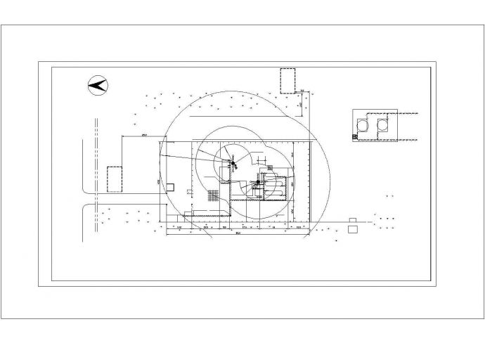 液化天然气站防雷设计CAD图_图1