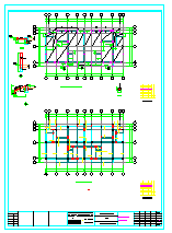 [江苏]地上三层框架结构别墅结构cad设计施工图-图一
