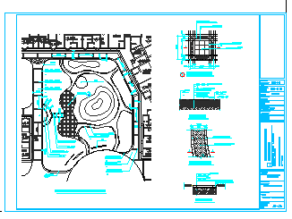 庭香园环境景观园林设计CAD施工图纸-图一