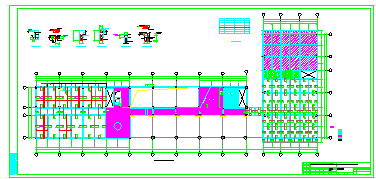 [浙江]地上五层框架结构生产管理用房结构cad设计施工图-图一