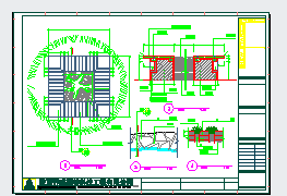西安雁引公园景观绿化全套设计CAD施工图-图二
